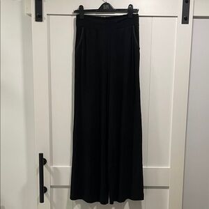 Elegant Black Wide Leg Pants